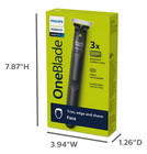 Norelco Oneblade Original Face  Powered Electric Shaver And Trimmer