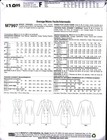 7997 Uncut Mccalls Sewing Pattern Misses Double Breasted Coat Dress Career Sew