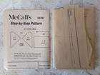 Mccalls 2528 Vtg 70s Poncho Collar Zipper Misses Mens One Size Uncut Pattern
