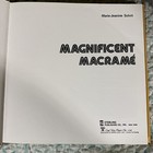 Magnificent Macrame  50 Projects You Can Create Marie-jeanine Solvit 1979 Hc Dj