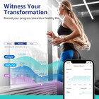 Body Fat Scale  Extra Large Display Digital Bathroom Wireless Weight Scale Compo