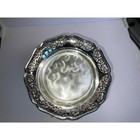 Vintage Silver Plate Pierced Footed Bon Bon Bowl Candy Dish Serving Bowl Elegant