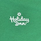 Vintage Holiday Inn Men   s Polo Shirt Green Usa Made Large Hartwell Sports