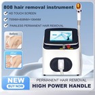 808 Diode Laser Hair Removal Machine With 755 1064 808nm Diode Laser 110v Us