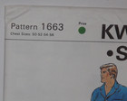 Kwik Sew Men   s King Size Pajamas Pattern 1663 Size 50 52 54 56 New Sealed