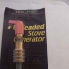 Coleman Unleaded Gas Stove Generator Fits Model 414 Part No  414-5621 Sealed