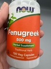 Fenugreek 1 000 Mg 100 Veg Capsules Per Bottle 500 Mg Per Capsule Herbal Non Gmo