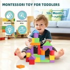 Foam Building Blocks Toddlers Soft Stacking Baby Blocks Toys 18m  Large