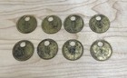 8 Carbondale Pa Fell Brewing Co Pennsylvania Brewery Merchant Token Brass Checks
