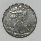 Walking Llberty Half Doliar Lot Of 5  90  Siiver