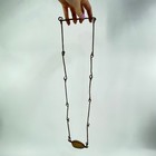 Dogon Brass Necklace Mali 48 Inch