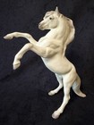 Vintage Hagen Renaker Rearing White Horse   King Cortez Stallion