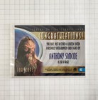 Farscape - Anthony Simcoe - Ka D argo Autograph  a2 Trading Card  rittenhouse 