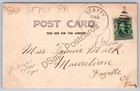K69  Latrobe Pennsylvania Rppc Postcard C10 St Vincent College Football Team 154