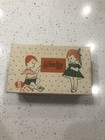 Vintage 1960s Stride Rite Lot Baby Shoes In Original Box Red White Bows