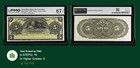 1899 Costa Rica 5 Pesos P s163rl  Pmg 67 Epq Superb Gem Unc Top Pop 