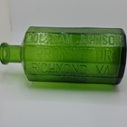 A l  Lancaster   s Indian Stomach Bitters Green Bottle Richmond  Va 1852