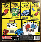 Mattel Games Rock    em Sock    em Robots Fight Cards Card Game 2 Boxing Gloves