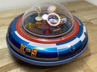 Vintage Tm Toys Tin   Plastic Space Ship X-5 Taiwan  decorative