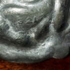 Antique Flower Rose Bud Pewter Ice Cream Mold Vintage Chocolate Botanical  321