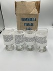 Set A Four Vintage Oldsmobile Glasses In Original Box