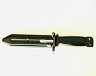 Original Chinese Military Dark Green Bakelite Bayonet  Sheath   Belt Clip 1970 s