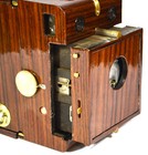 Box Camera Antique Kodak Quick Focus No 3b Model C 111-116yrs Custom Rosewood