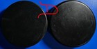 2-vintage Us Air Force Academy Falcons Souvenir game  Pucks