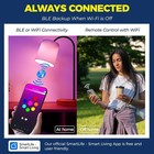 Smart Light Bulbs 10-pack 60w A19 E26 Led Rgbcw Color Changing Wifi Ble