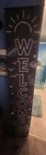 Aloha And Welcome  Banners  Summer Decor   Tiki Bar Decor