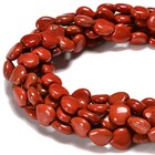 Natural Red Jasper Heart Shape Beads Size 8mm 10mm 12mm 15 5   Strand