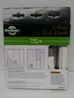 Petsafe 2-way Cat Flap Indoor Pet Door  Small Petite 1-15 Lbs Manual Slide Lock 