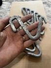  12  Vintage Galvanized Butchers Meat Hook Hooks Lot  3 8   -1 2    Gap For Hanging