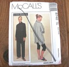 Designer Outfit Sewing Pattern Lida Baday Top Pants Mccalls 8740 Size 4-8 Uncut