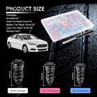 100pcs Tire Repair Screws Kit With Screwdriver 3 Sizes Rubber Plugs Flat Tires  