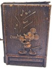 Rare Emerson Model 411 Mickey Mouse Tube Radio Walt Disney Repwood 1930s As-is