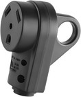 Heavy Duty 125v Tt-30r 30amp Camper Female Plug Adapter Grip Handle  Rv Electric