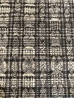 Vtg Blk white Woven Ikat Guatemalan Corte Skirt Fabric Material Textile 35   x168   