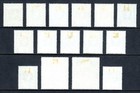 Leeward Islands     Scott 133-147     1954 Qeii Definitive Set     Mh     Scv  67