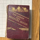 Antique Victorian Book Ladies Medical Guide Household Recipes Hair Twins Disease