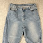 Shein Women   s High Rise Skinny Light Wash Blue Stretch Denim Jeans Xl 5-pocket