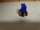 Brio Wooden Railway Train Cargo Car   Blue Magnetic Cargo Vg Condition