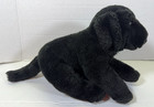 Vintage Animal Alley Black Lab Puppy Dog Plush Stuffed Toy Labrador Toys R Us 