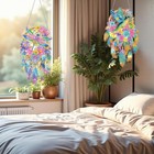 2 Pcs Hummingbird Hanging Diamond Art Kits For Adults Hummingbird Diamond Art Pa