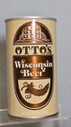 Vintage Otto s Wisconsin Beer Can Pull Tab Top Empty 12oz Madison Wisconsin Wi