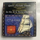 1999 Canada Proof Silver Dollar 225th Anniversary Queen Charlotte Islands W  Box