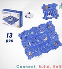 Puzzle Rail Car rail Car Pazzle Track Toy For Kids toddler Puzzle Track Play Set