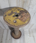 Antique Vintage Wooden Spool Textile Industrial Sewing Spindle 13 x5 
