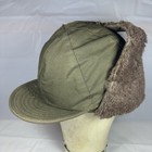 Vintage 1951 Korean Era Us Military Army Mq-1 Field Pile Od Cap  7  Ear Flap Hat