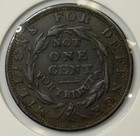1837 Hard Times Token Millions For Defense Not One Cent    Ba37516